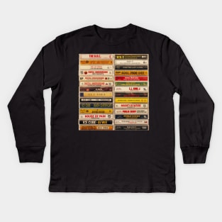 Hip Hop Tapes #2 Kids Long Sleeve T-Shirt